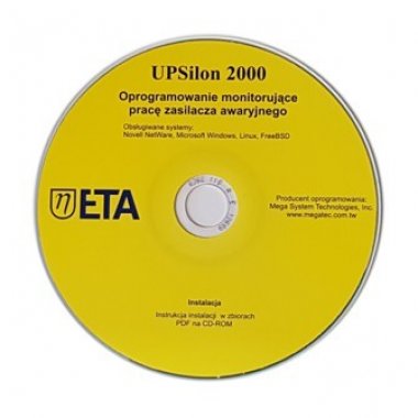 płyta z oprogramowaniem UPSilon 2000
